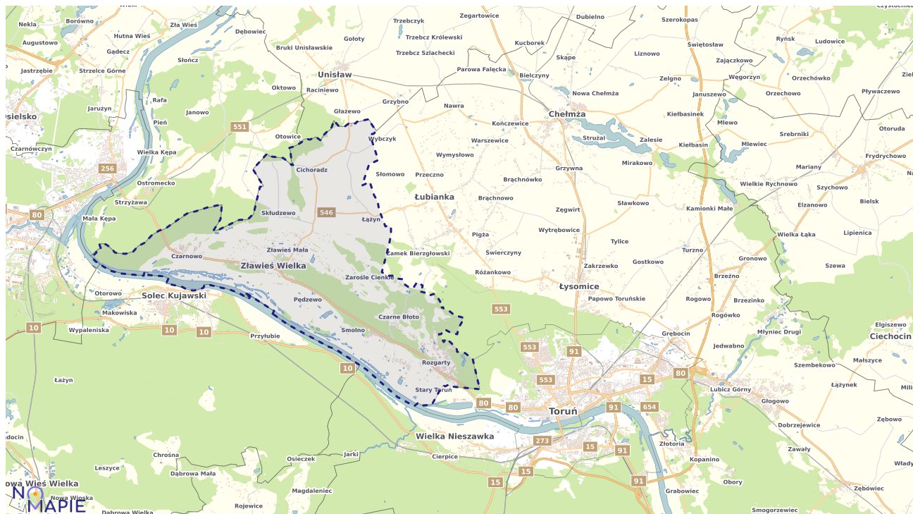 Mapa uzbrojenia terenu Złejwsi Wielkiej